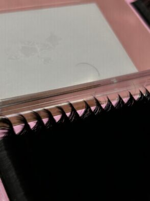 0.03 Bold Black (not easyfan) handmade lashes for Mega volume, Volume, hybrid - Image 2